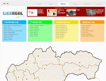 Tablet Screenshot of domy.webrealgroup.sk